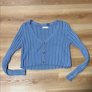 Aeropostale Light Blue Knit Sweater